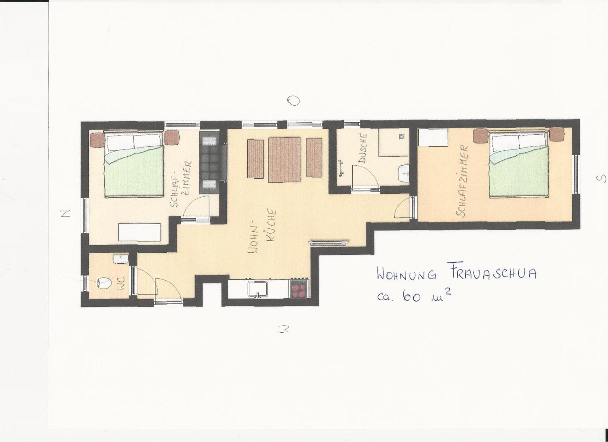Haus Gaudenz Apartment Warth  Cameră foto
